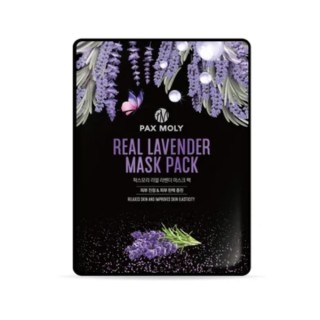 Заспокійлива та захисна тканинна маска Pax Moly Real Lavender з лавандою 25 мл