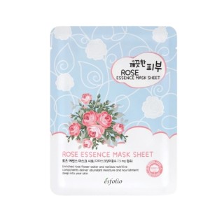 Esfolio Rose Essence Sheet Mask Hydraterend gezichtsmasker 25 ml