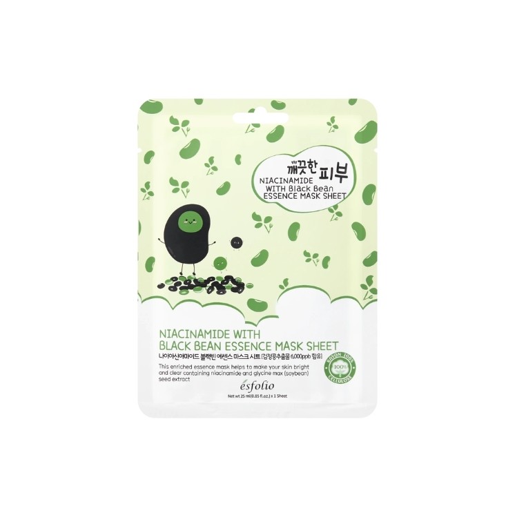 Маска для обличчя Esfolio Niacinamide Essence Sheet Mask для зменшення знебарвлення шкіри 25 мл