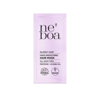 Маска для розгладження волосся Neboa Glossy Hair для ламінування Mini волосся 25 мл