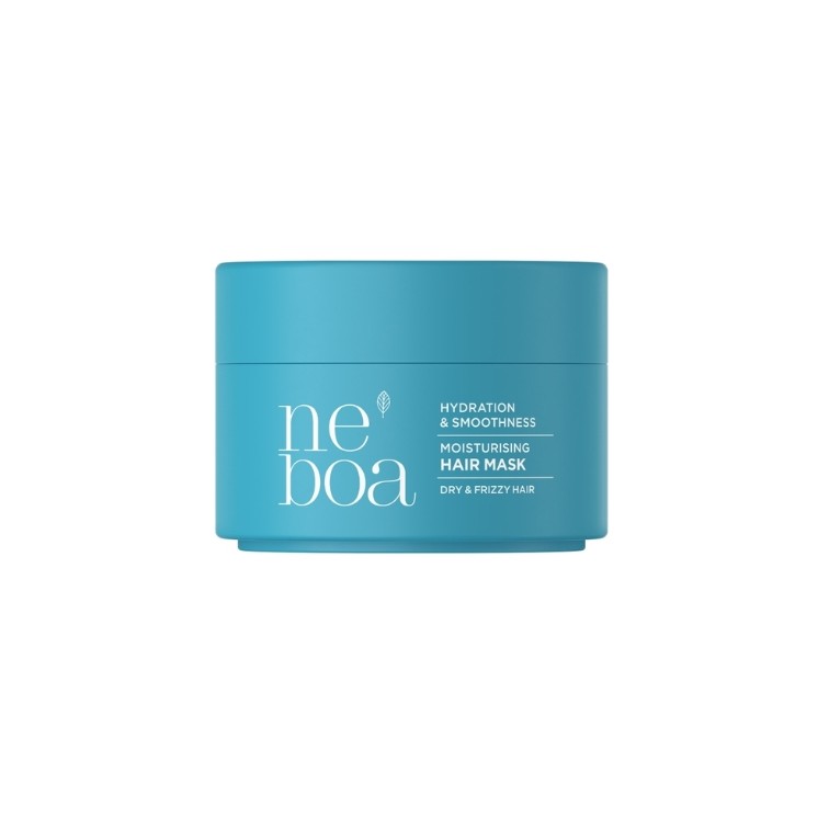 Натуральна зволожуюча та розгладжувальна маска для волосся Neboa Hydration & Smoothness Mini 50 мл