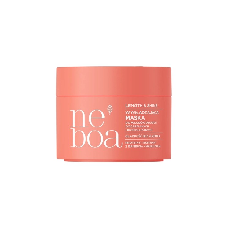 Розгладжувальна маска Neboa Length & Shine для довгого волосся, нарощеного та пасмового волосся 300 мл