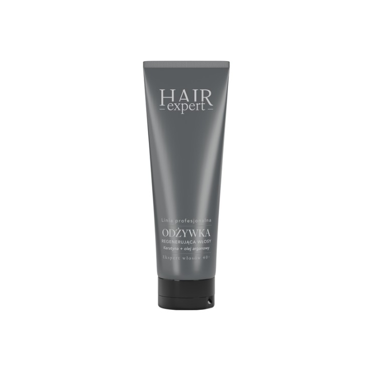 Відновлювальний кондиціонер для волосся Hair Expert з кератином та аргановою олією 200 мл