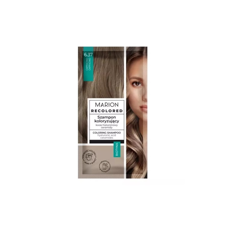 Marion Color Shampoo mit Biotin für 4-8 Haarwäschen /6,37 / Cappucino 40 ml