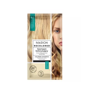 Marion Color Shampoo mit Biotin, 4-8 Haarwäschen /8.3/ blond 40 ml