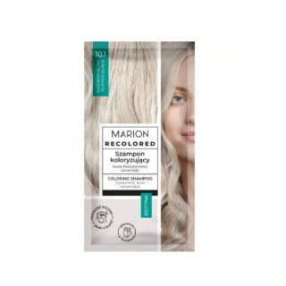 Shampoing colorant Marion à la biotine 4 à 8 lavages /10.1/ blond platine 40 ml
