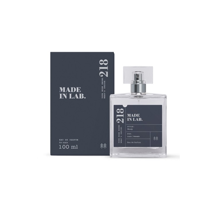 Eau de Parfum Made In Lab 218 pour homme 100 ml