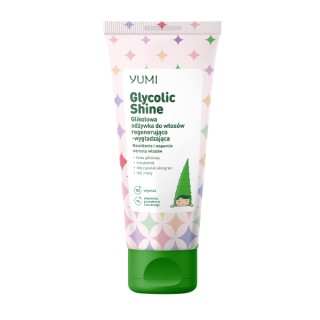 Yumi Glycolic Shine Гліколевий регенеруючий та розгладжуючий кондиціонер для волосся 200 мл