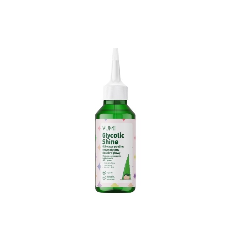 Гліколевий ферментний Peeling для шкіри голови Yumi Glycolic Shine 100 мл