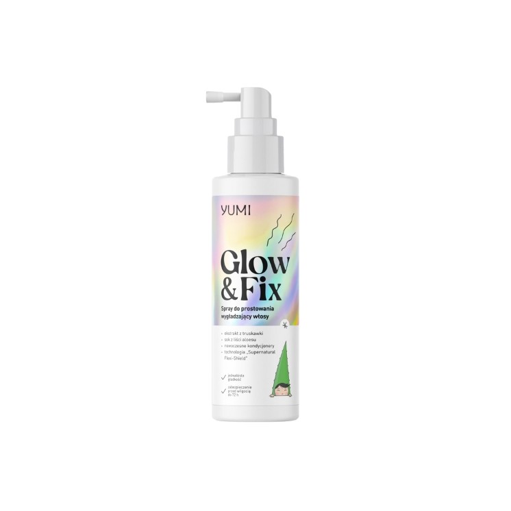 Spray lissant Yumi Glow & Fix 100 ml