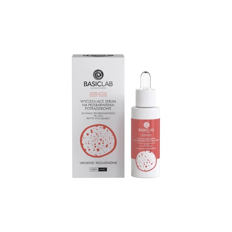 BasicLab Esteticus Kalmerend Serum voor Acne en Verkleuringen 5 % Tranexaminezuur 30 ml