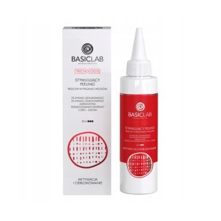 Peeling stimulant du cuir chevelu BasicLab Trichologis 3% d'acide shikimique 150 ml