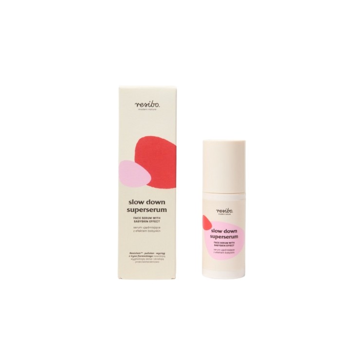 Сироватка для обличчя Resibo Slow Down Superserum з ефектом дитячої шкіри 30 мл