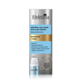 Зволожувальна сироватка для очей Efektima Naturall Collagen + від темних кіл 15 мл