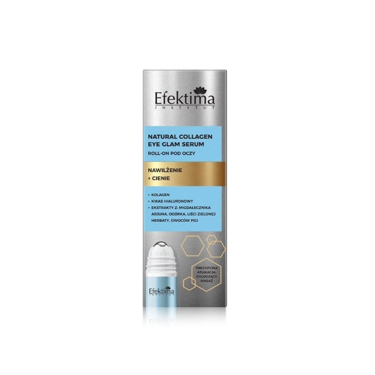 Зволожувальна сироватка для очей Efektima Naturall Collagen + від темних кіл 15 мл