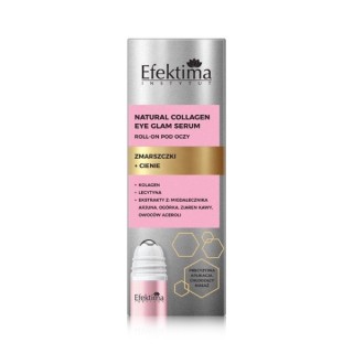 Сироватка для шкіри навколо очей Efektima Naturall Collagen від зморшок та темних кіл 15 мл