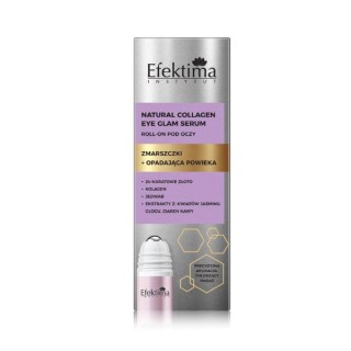 Сироватка для шкіри навколо очей Efektima Naturall Collagen від зморшок та обвислих повік 15 мл