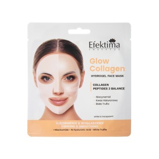 Efektima Glow Collagen Sheet Mask with Collagen and Peptides Firming 1 piece