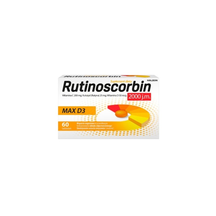 Rutinoscorbin Макс D3 60 таблеток