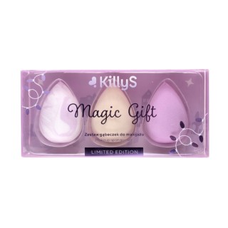 Подарунковий набір KillyS Magical, 3 спонжі для макіяжу