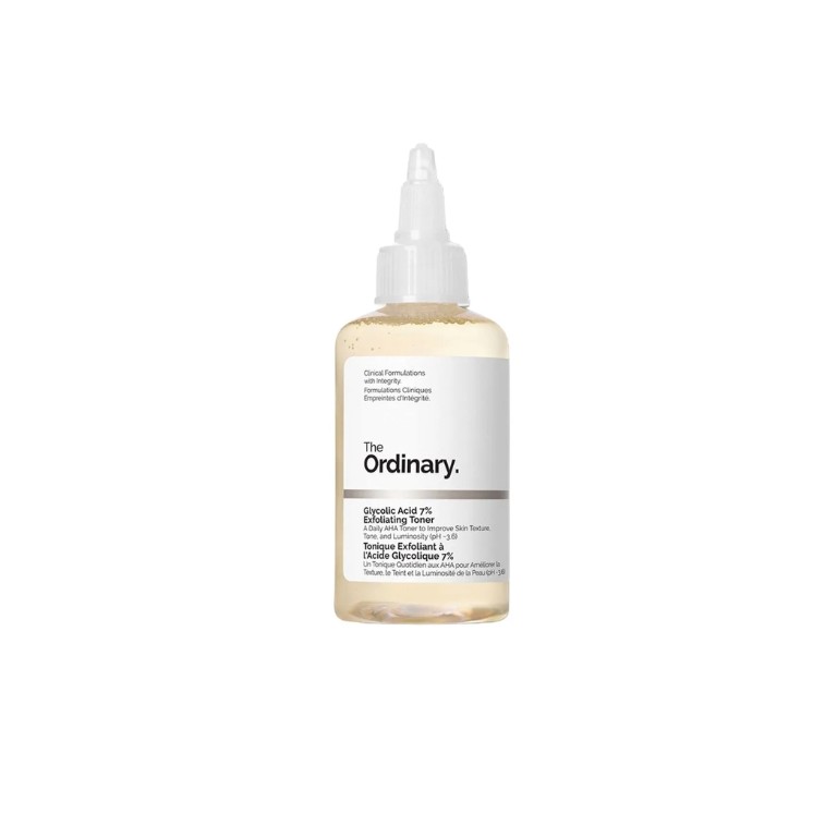 The Ordinary Glycolic Acid 7% Exfoliating Tonik Tonik to twarzy 100 мл