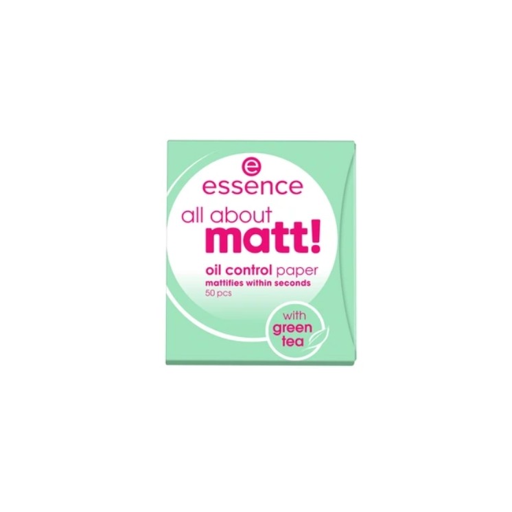 Essence All About Matt ! Matterende matterende vloeipapiertjes, 50 stuks