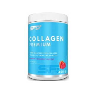 SFD Collagen Premium Aardbei & Framboos smaak 400 g