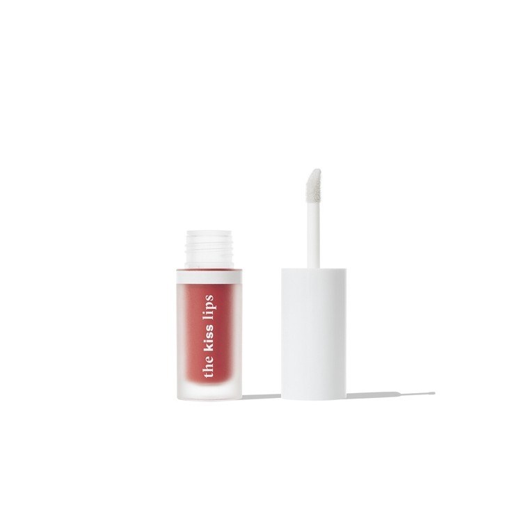 Матова рідка помада Paese The Kiss Lips Creamy Liquid Lipstick, відтінок 02 Nude Coral , 3.4 мл