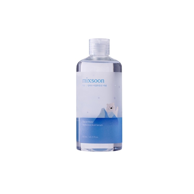 Сироватка з гіалуроновою кислотою Mixsoon Glacier Water з гіалуроновою кислотою та льодовиковою водою 300 мл