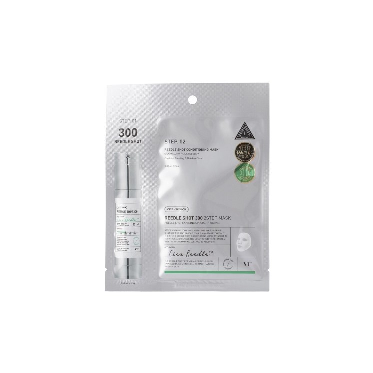 VT Cosmetics Reedle Shot 300 2-Schritt-Maske Straffende Gesichtsmaske 5 + 25 g