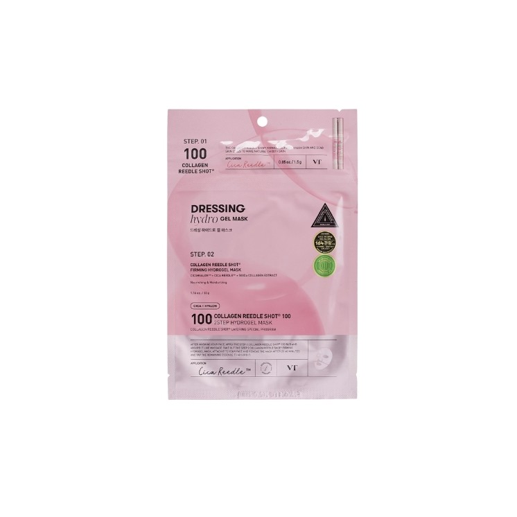 hydro маска для обличчя VT Cosmetics Reedle Shot 100 2Step Mask 5 + 33 г