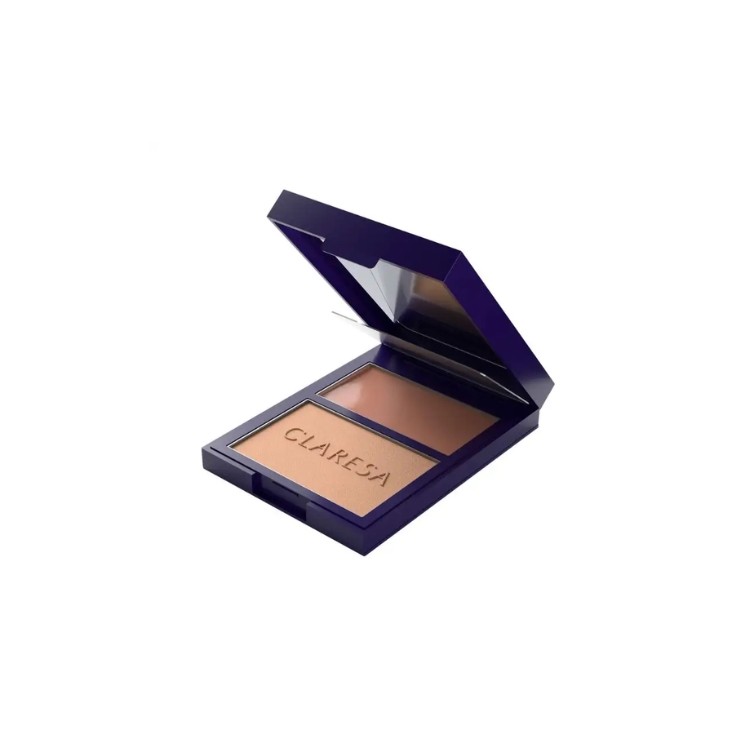 Бронзатор Claresa Duo Palette Creamy & Pressed /02/ 5 г