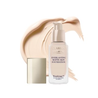 Claresa Everlasting Matte Skin und glättende Foundation /02 Beige Light ml
