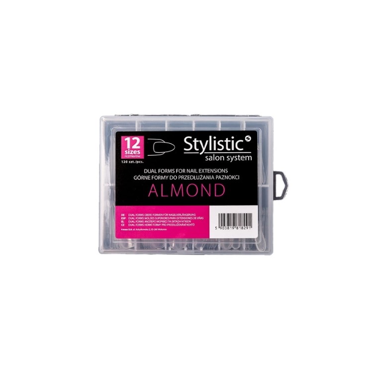 Верхні форми Palu Stylistic Dual Form Almond 120 штук