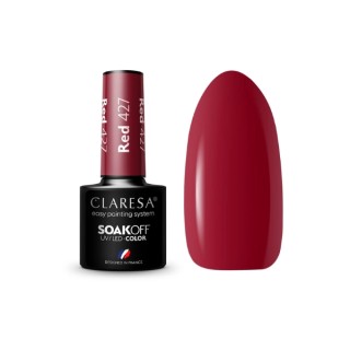 Гібридний лак для нігтів Claresa Red /427/ 5 г