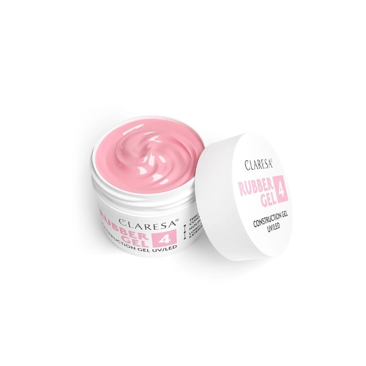 Гель для нарощування нігтів Claresa Rubber Gel /4/ 45 г