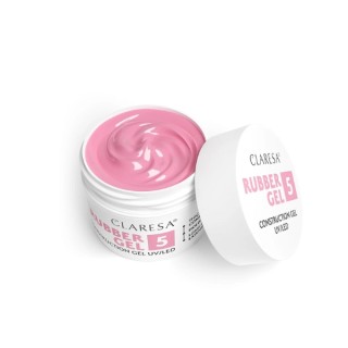 Гель для нарощування нігтів Claresa Rubber Gel / 5 / 45 г