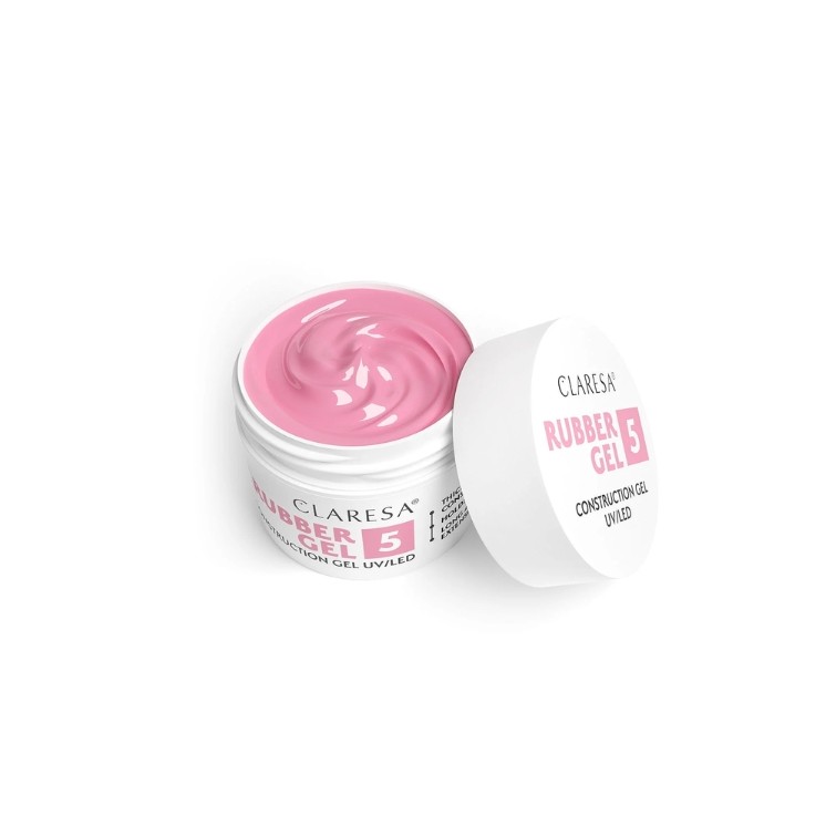 Гель для нарощування нігтів Claresa Rubber Gel / 5 / 45 г