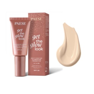 Багатофункціональний освітлювальний тональний крем Paese Get The Glow Look /0N/ Neutral Beige 30 мл
