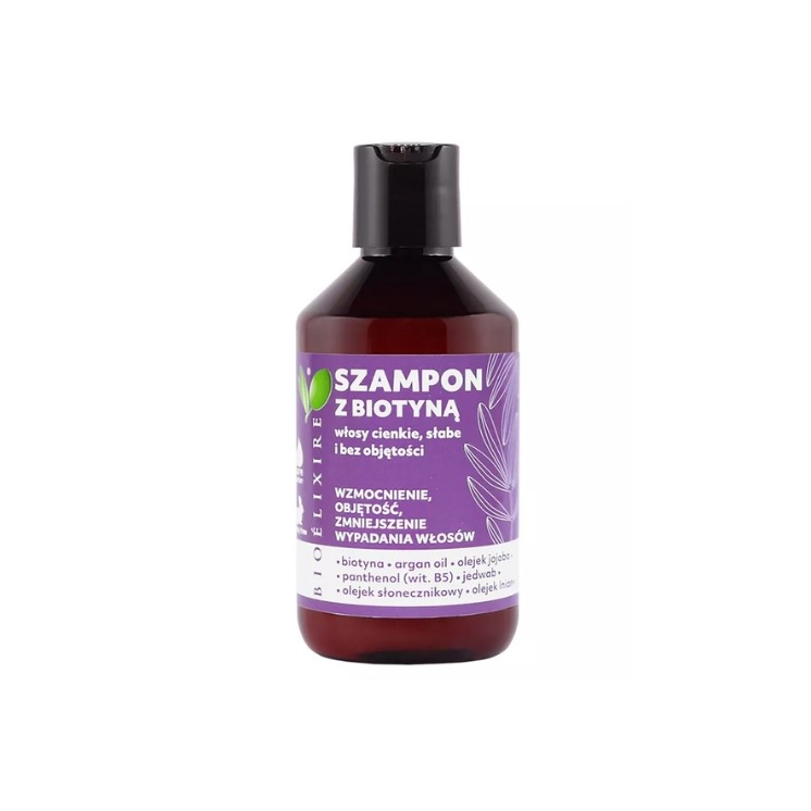 Bioelixire Shampoo mit Biotin für dünnes und empfindliches Haar, 300 ml