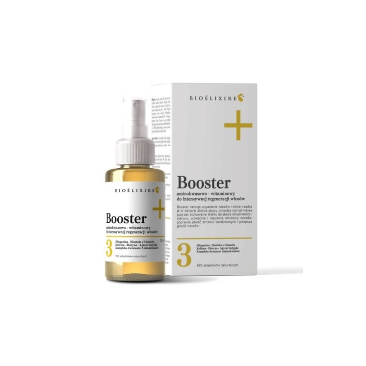 Bioelixire Booster aminokwasowo-witaminowy do intensywnej regeneracji włosów 50 ml
