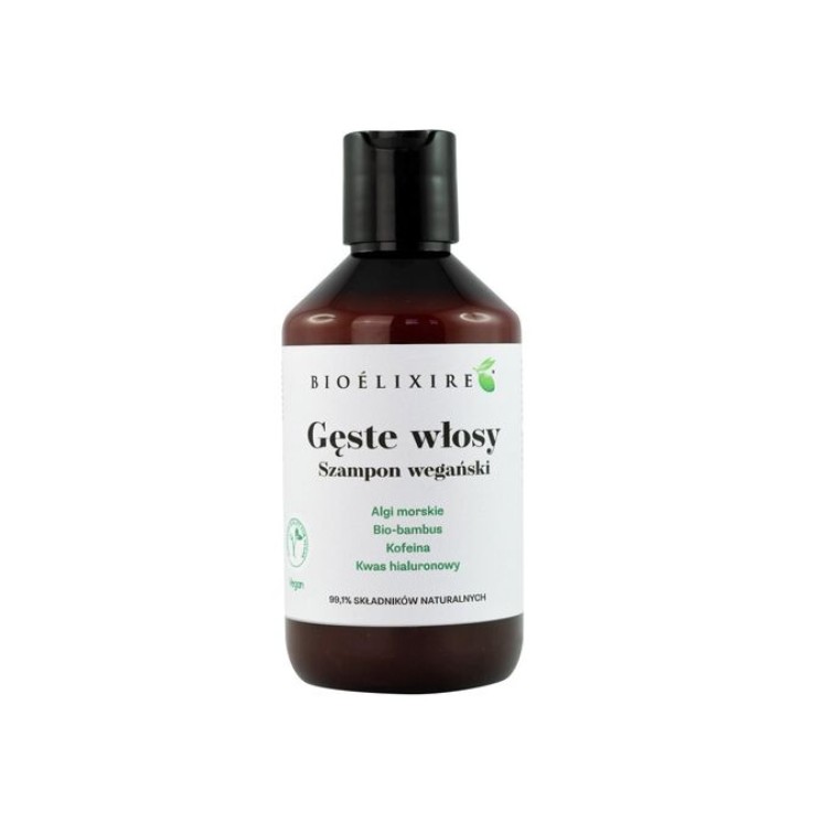 Bioelixire Thick Hair Vegan ніжний шампунь для волосся 300 мл