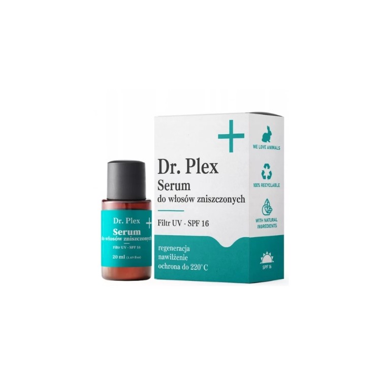 Сироватка Bioelixire Dr.Plex для пошкодженого волосся з УФ-фільтрами 20 мл