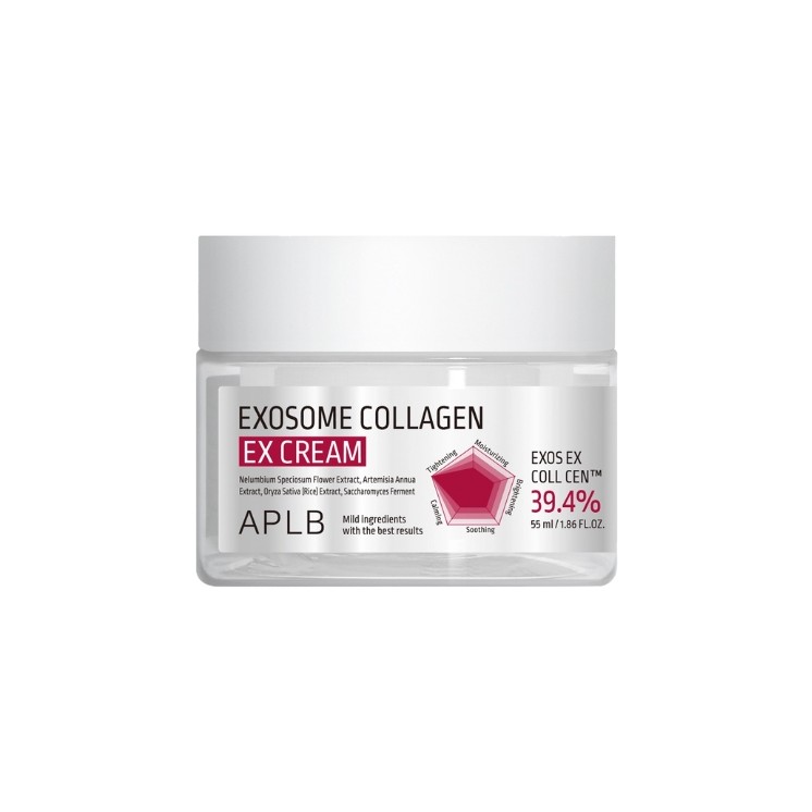 Крем для обличчя APLB Exosome Collagen EX Cream з колагеном та екзосомами 55 мл