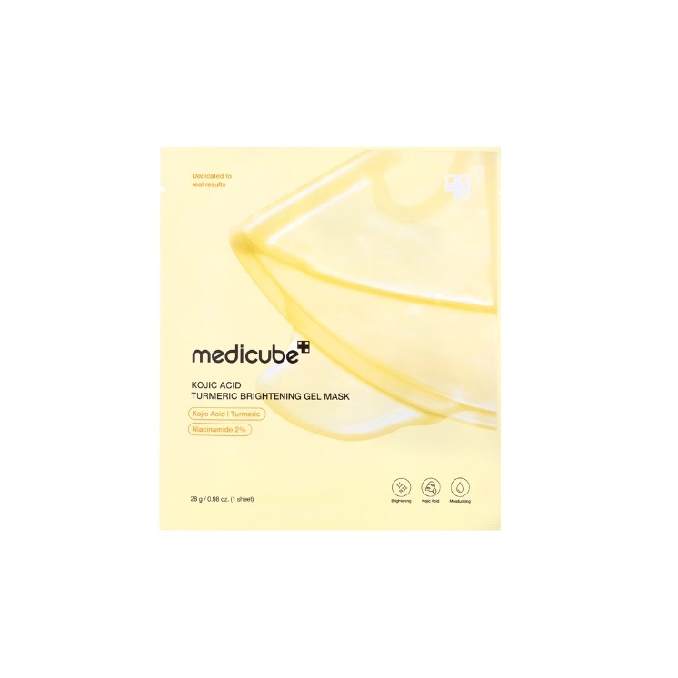 Освітлююча гелева маска Medicube з койєвою кислотою та куркумою 1 шт. / 28 г