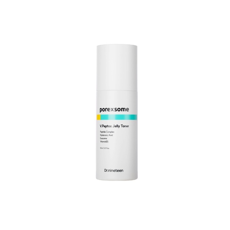 Зміцнюючий тонік Dr.nineteen PoreXsome V.Peptox Jelly Toner з пептидами та гіалуроновою кислотою 150 мл