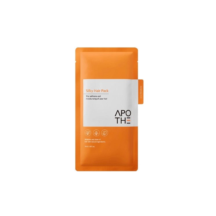 APOTHE Silky Hair Pack Intensively Moisturizing Mask for Dry and Damaged Hair 35 ml