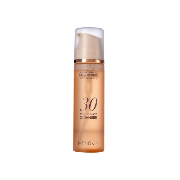 MENOKIN Mousse Nettoyante Moussante Express 30 Secondes Comfort Quotidien pour le nettoyage quotidien du visage 150 ml