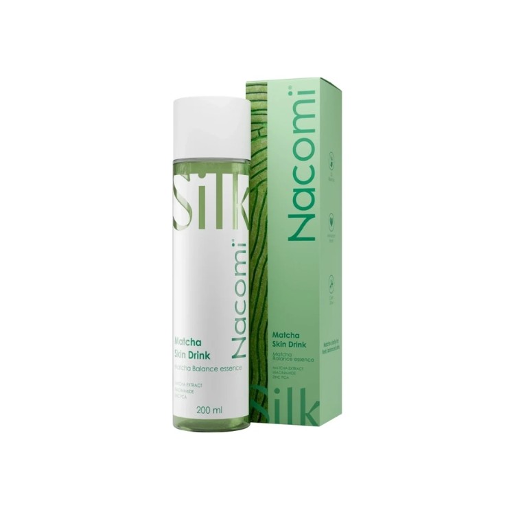 Есенція для обличчя Nacomi Matcha Skin Drink від недосконалостей 200 мл