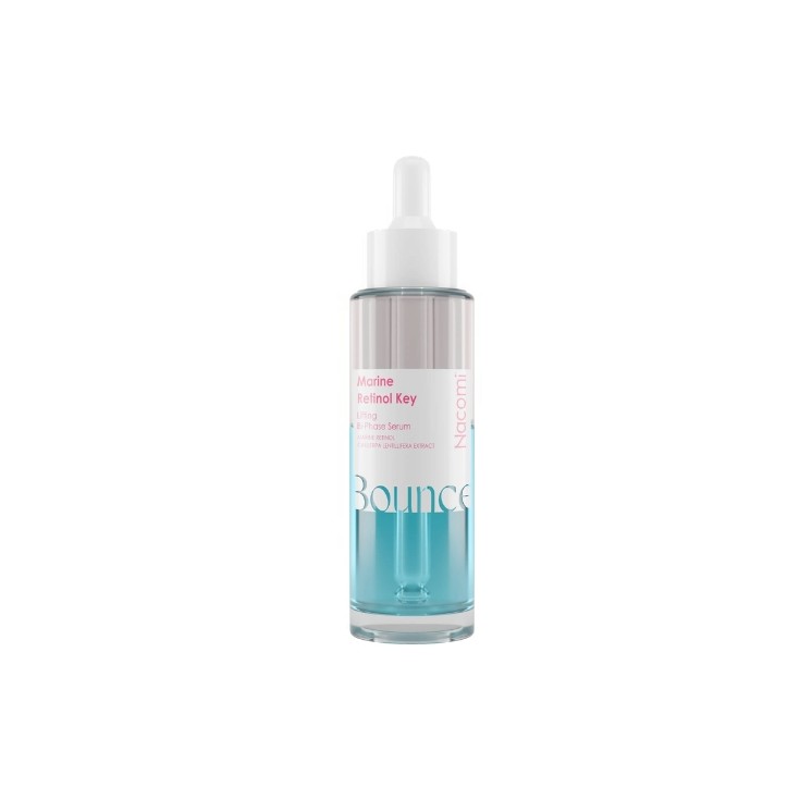 Двофазна ліфтингова сироватка для обличчя Nacomi Bounce Marine Retinol Key Lifting з ретинолом 40 мл